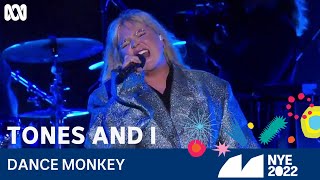 Tones and I  Dance Monkey  Sydney New Years Eve 2022  ABC TV  iview [upl. by Micaela]