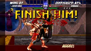 Mortal Kombat Ultimate Revitalized  Kintaro playthrough [upl. by Velick]