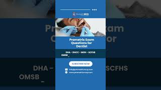 Prometric Exam Questions for Dentists for DHA DHCC UAE and Kuwait MOH SCFHS QCHP OMSB Exams [upl. by Odlanra]