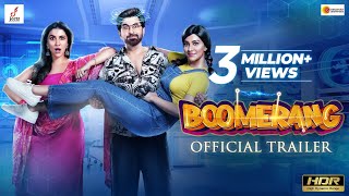 Boomerang Official Trailer Bengali  Jeet  Rukmini  Sauvik  Saurav  Kharaj Rajatava Ambarish [upl. by Oilicec]