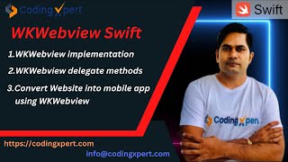 WKWebview swift tutorial Create WKWebView In App Swift 5  WebKit Xcode 14 iOS Development 2024 [upl. by Sirahs7]