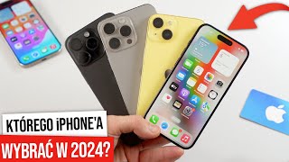 Jakiego iPhonea Kupić w 2024 📲 6 NAJLEPSZYCH Modeli [upl. by Stelmach]