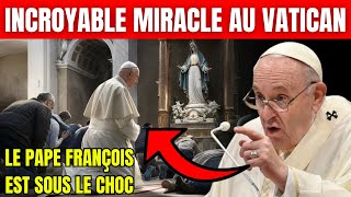 Le pape François a eu une vision de la Vierge Marie elle lui a laissé ce message [upl. by Finkelstein425]