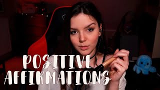 Positive Affirmations for Tingles amp Relaxation  ASMR [upl. by Noy]