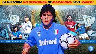 😮La historia NO conocida de MARADONA en NAPOLI😮 [upl. by Noam]