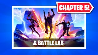 HOW TO PLAY BATTLE LAB CODE IN FORTNITE CHAPTER 5 [upl. by Akehsal786]