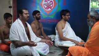 Original Gayatri mantra Chanting  Swami Ananda Saraswati  Vishvamitra International [upl. by Ashlie]