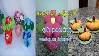 Gift packing unique ideasdiy unique ideas for packing gifts [upl. by Alihet]