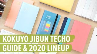 Kokuyo Jibun Techo Guide and 2020 Lineup [upl. by Thaddaus]