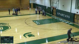 Steinert vs Hamilton West High School Boys Varsity Basketball [upl. by Aremus47]