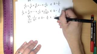 Induction Inequality Proof Example 1 Σk  1 to n 1k² ≤ 2  1n [upl. by Edualc931]