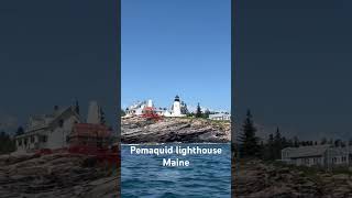 Pemaquid lighthouse New Harbor Maine boating lighthouse atlanticocean maine [upl. by Nnylasor]