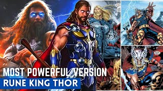 Rune King Thor Explained In Hindi  Love And Thunder Will Bring Most Powerful Version Of Thor [upl. by Ikoek137]