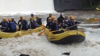 Rafting  Tres coroas  Rio Paranhana  Educação física 2011 e 2013 Ideau [upl. by Adelpho]