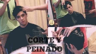 Corte y Peinado para Hombre  HairStyle Man [upl. by Suivatal182]