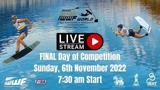 2022 SINGHA IWWF World Cable Wakeboard amp Wakeskate Championships  Day 6 [upl. by Attenad298]