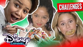 Holiday Gingerbread Triple Challenge with Izabela Rose  Ruth amp Rubys Sleepover  Disney Channel [upl. by Charie]