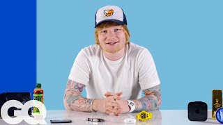 10 Things Ed Sheeran Cant Live Without  GQ [upl. by Winer146]