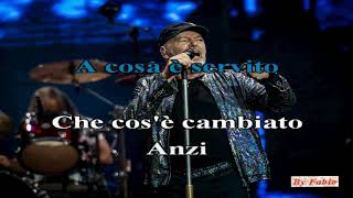 Vasco Rossi Portatemi Dio Live San Siro 2005 Karaoke [upl. by Suisyola]