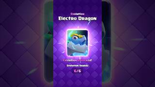 Evolution Electro Dragon Guide ⚡️ clashroyale shorts [upl. by Aratehs]