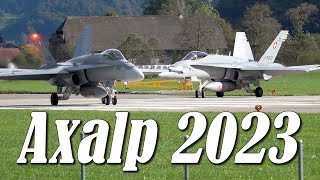 AXALP 2023 impressive démo of F18 [upl. by Farlie]