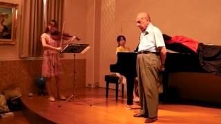 Nessun dorma prova Angelo Loforese 92 anni nel 2012 [upl. by Anival411]