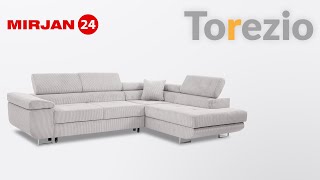 Ecksofa Torezio Cord mit Schlaffunktion und Bettkasten [upl. by Bear]