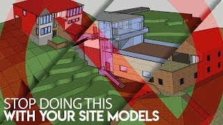 Stop Doing This With Your Sketchup Site Models [upl. by Annaek]