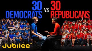 60 Republicans vs Democrats Debate the 2024 Election  Middle Ground [upl. by Karmen]