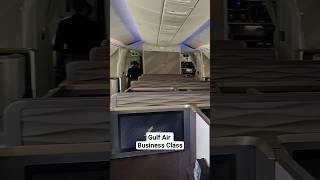 Gulf Air Business Class snaaviationworld aviation businessclass gulfair luxurytravel gulf [upl. by Rrats]