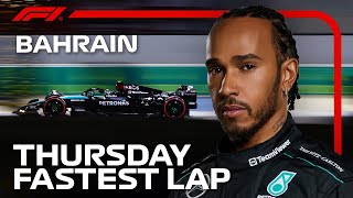 Hamiltons Fastest Lap  Thursday  FP2 2024 Bahrain Grand Prix [upl. by Thistle]