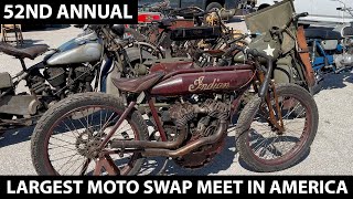 Davenport the Largest Motorcycle Swap Meet in America [upl. by Margarette]