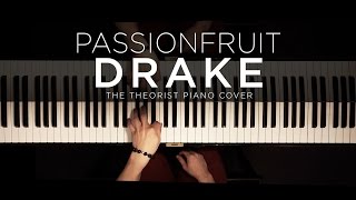 Drake  Passionfruit  The Theorist Piano Cover [upl. by Mannos]