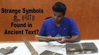 Ancient Secret of Symbols Found in PalmLeaf Manuscripts Indian Writing System Revealed [upl. by Nueormahc]