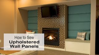 How to Make Upholstered Wall Panels [upl. by Anjali]