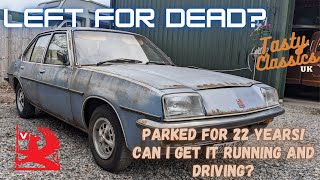 Sat for 22 Years Can I get this very rusty MK1 1980 Vauxhall Cavalier 2000 GL running amp driving [upl. by Rashida]