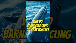 Barnacles Sticky Relationship with Gray Whales facts wildlife animals shorts nature [upl. by Jocelin]