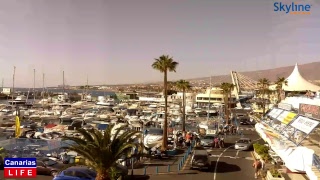 LIVE WEBCAM from Puerto Colón San Eugenio Costa Adeje Adeje Tenerife [upl. by Mano]