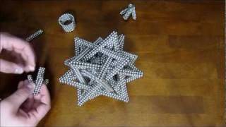 Tutorial Compound of Five Tetrahedra Zen Magnets [upl. by Otter781]