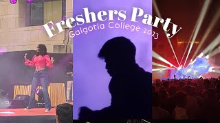 Freshers Party 2023 🥳  Galgotia College of engineering  Greater Noida  ITS RITIK VLOGS [upl. by Neruat896]