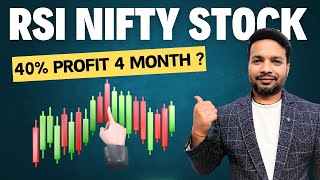 RSI Indicator Nifty Stock Swing Trading Strategy [upl. by Gnahk995]