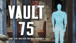 The Full Story of Vault 75 and the Malden Middle School  Fallout 4 Lore [upl. by Lek388]