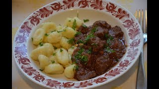 Roe Deer Goulash Srneći gulaš  Sašina kuhinja [upl. by Yorztif]