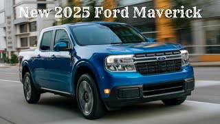 New 2025 Ford Maverick Hybrid Features and Technology [upl. by Anilam]