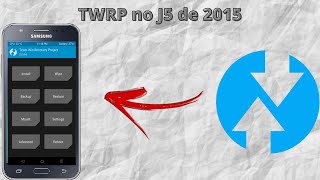 Como instalar o twrp no SMJ500 galaxy j5 [upl. by Townsend]