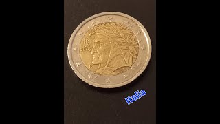 quotMonedas de 2 euros valiosasunicasESCASAS¡quotmonedas de 2 euros de Italia del 2002 [upl. by Ainoda]