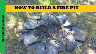 How To Build A Fire Pit [upl. by Anar]