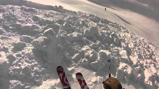 Avalanche scare  Skeena Range BC [upl. by Job644]