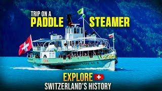 Trip on a historic paddle steamer on Lake Thun [upl. by Martica255]