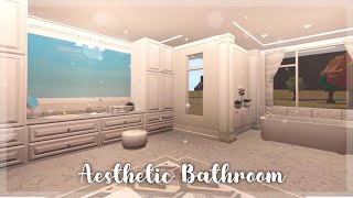 Bloxburg Bathroom Ideas  Advancing Placing [upl. by Briana498]